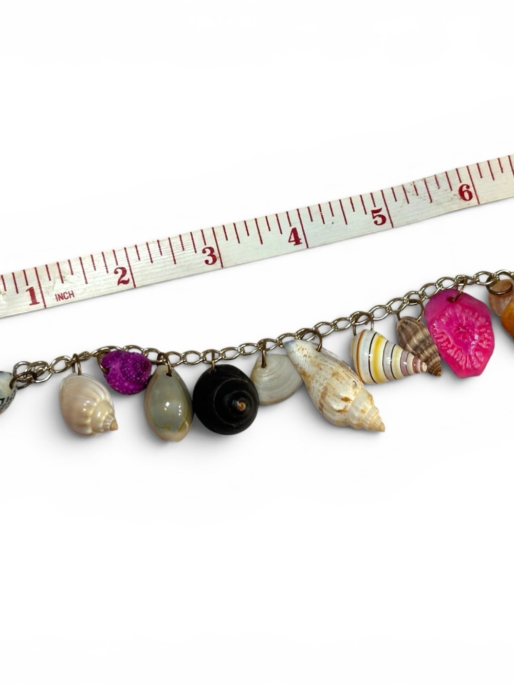 Vintage Florida Seashell Charm Bracelet in Box - Picture 8 of 9